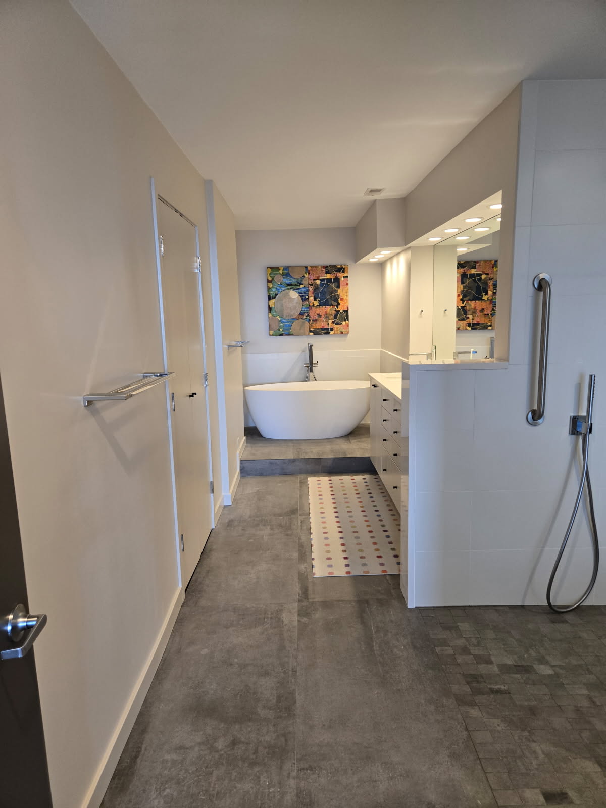 Bathroom after renovation